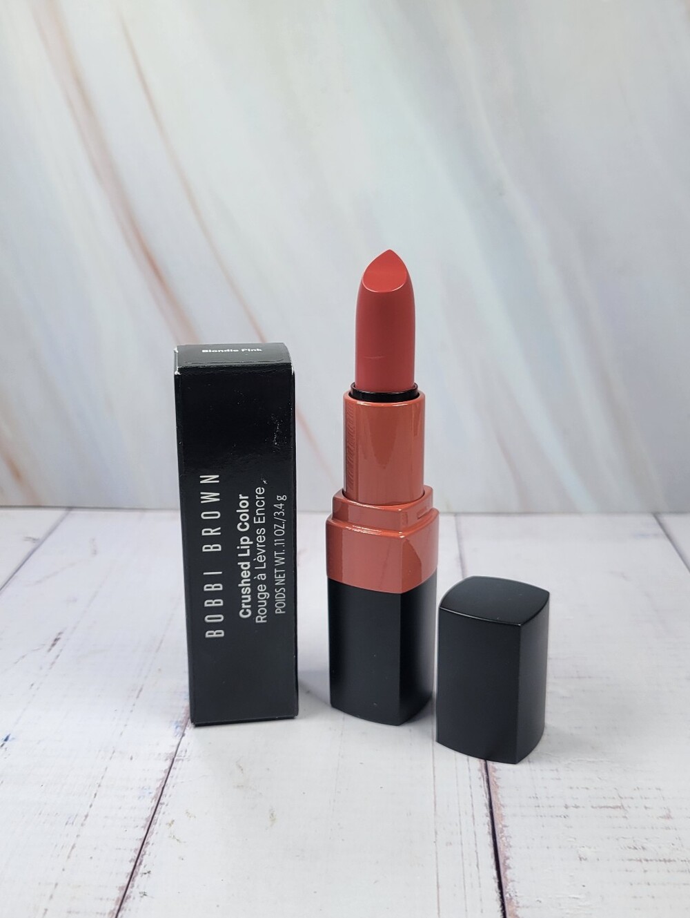 Bobbi Brown Crushed Lip Color Moisturizing Lipstick in Blondie Pink BNIB - Picture 6 of 12
